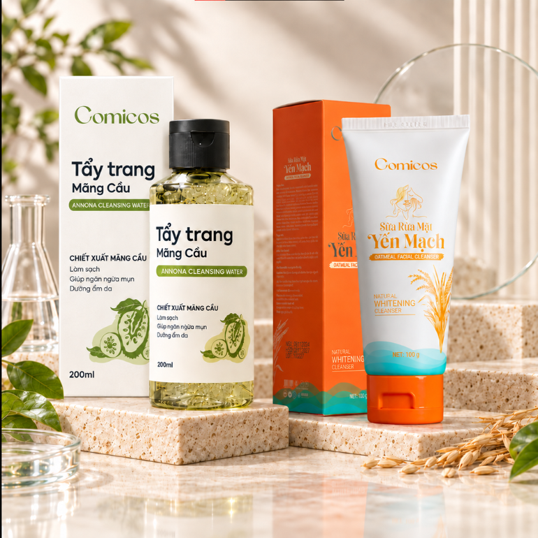 Combo Tẩy Trang + Sửa Rửa Mặt